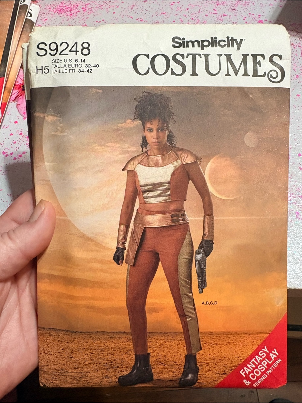BN UNCUT SIMPLICITY 9248 H5 SEWING PATTERNS STAR WARS COSPLAY FANTASY